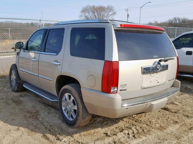 1GYFC13259R267030 - 2009 CADILLAC ESCALADE BEIGE photo 3