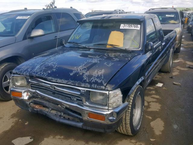 JT4VN93G2N5028266 - 1992 TOYOTA PICKUP 1/2 BLACK photo 2