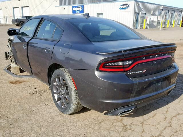 2C3CDXJG1JH256140 - 2018 DODGE CHARGER GT GRAY photo 3