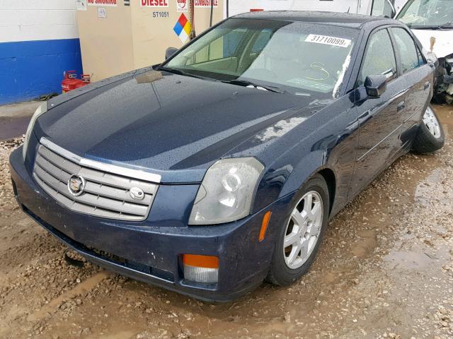 1G6DP567250107687 - 2005 CADILLAC CTS HI FEA BLUE photo 2