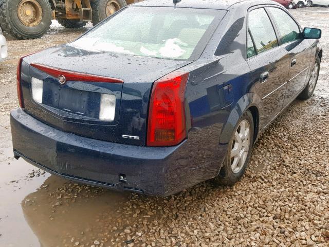 1G6DP567250107687 - 2005 CADILLAC CTS HI FEA BLUE photo 4