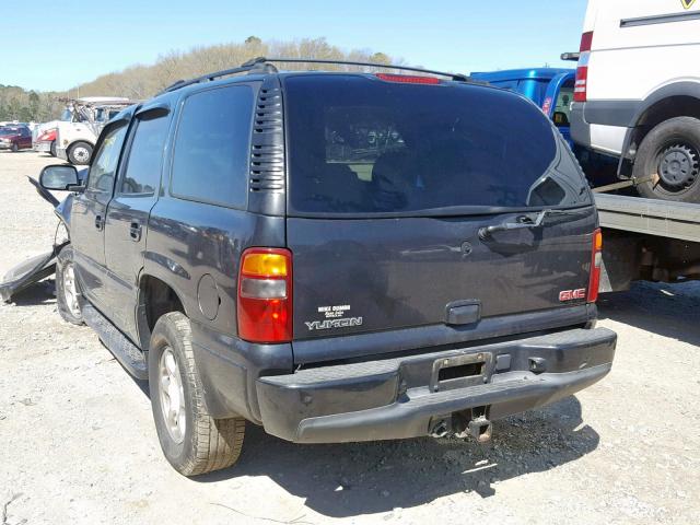 1GKEK63U53J235515 - 2003 GMC YUKON DENA BLACK photo 3