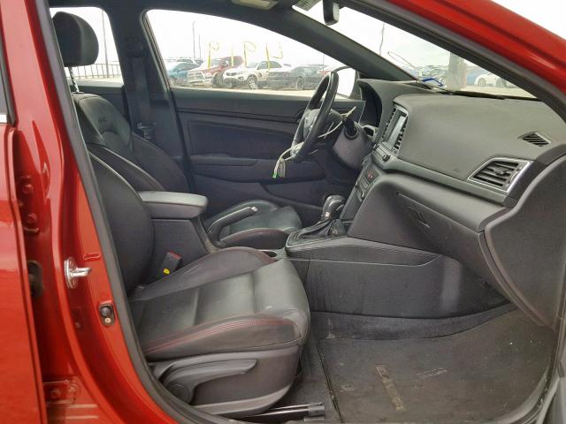 KMHD04LB0JU683846 - 2018 HYUNDAI ELANTRA SP RED photo 5