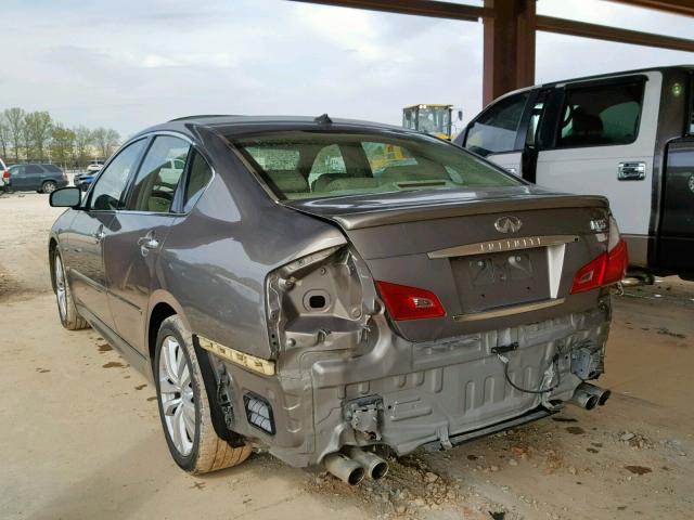 JNKAY01E48M600305 - 2008 INFINITI M35 BASE GRAY photo 3