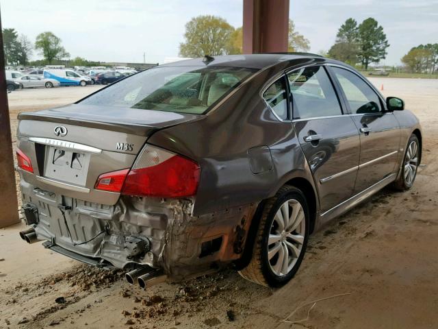 JNKAY01E48M600305 - 2008 INFINITI M35 BASE GRAY photo 4