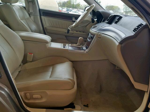 JNKAY01E48M600305 - 2008 INFINITI M35 BASE GRAY photo 5