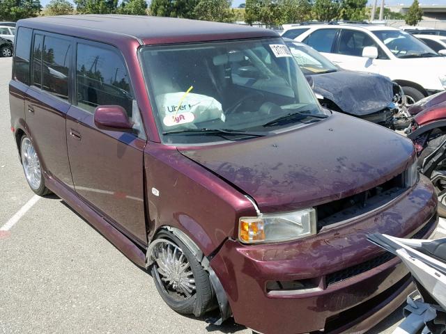 JTLKT334664036118 - 2006 TOYOTA SCION XB 栗色 照片 1