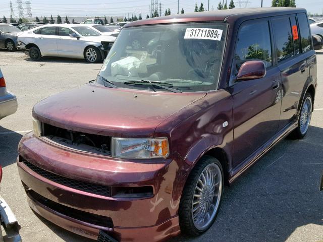 JTLKT334664036118 - 2006 TOYOTA SCION XB 栗色 照片 2