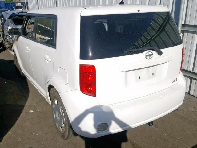 JTLZE4FE1A1103852 - 2010 TOYOTA SCION XB 白色 照片 3