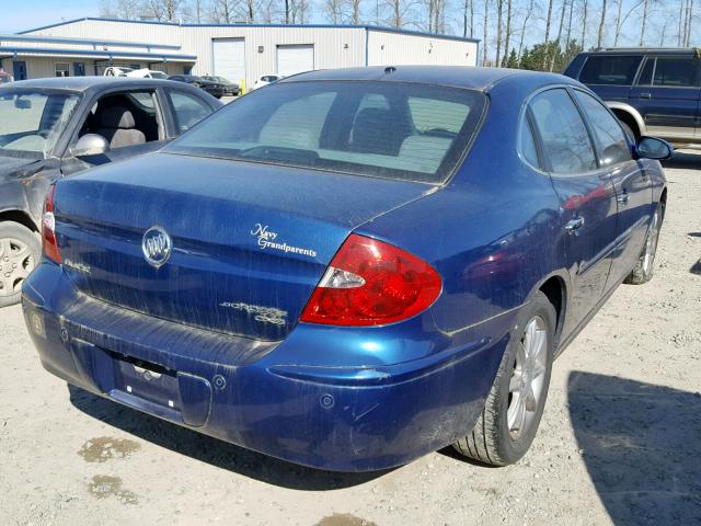 2G4WE567951303718 - 2005 BUICK LACROSSE C BLUE photo 4