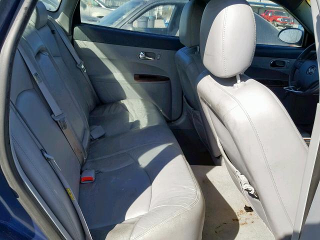 2G4WE567951303718 - 2005 BUICK LACROSSE C BLUE photo 6