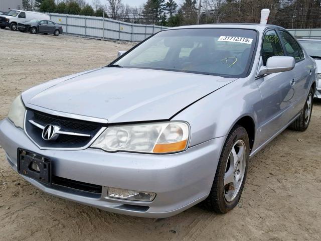 19UUA56683A016745 - 2003 ACURA 3.2TL SILVER photo 2