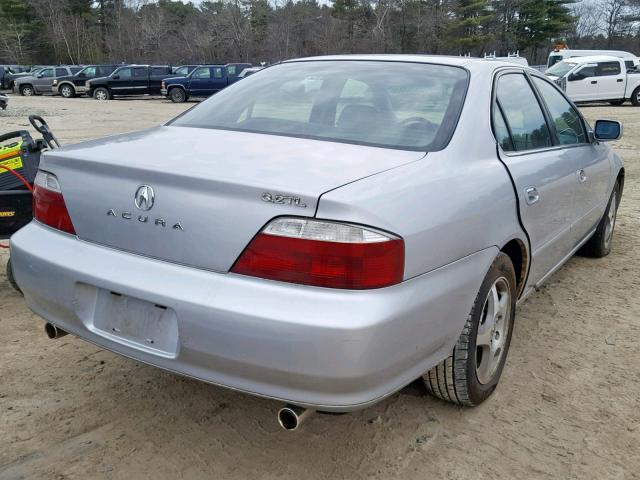 19UUA56683A016745 - 2003 ACURA 3.2TL SILVER photo 4