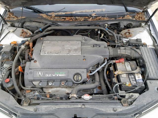 19UUA56683A016745 - 2003 ACURA 3.2TL SILVER photo 7