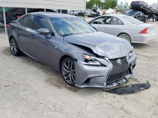 JTHBF1D20F5063604 - 2015 LEXUS IS 250 GRAY photo 1