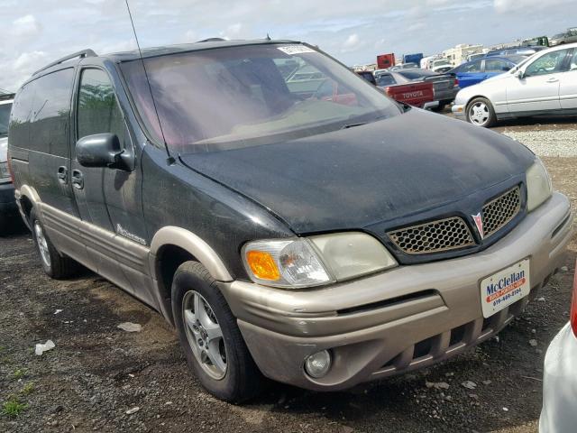 1GMDX03EX2D102787 - 2002 PONTIAC MONTANA BLACK photo 1