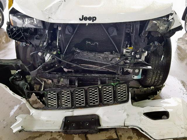 1C4RJEAG7JC241731 - 2018 JEEP GRAND CHER WHITE photo 9