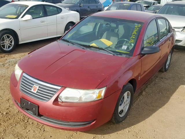 1G8AG52F95Z115112 - 2005 SATURN ION LEVEL RED photo 2