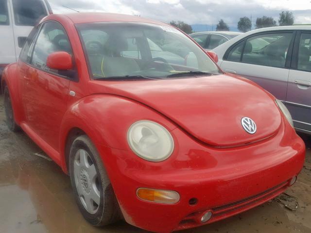 3VWCC21C5XM402769 - 1999 VOLKSWAGEN NEW BEETLE წითელი ფოტო 1