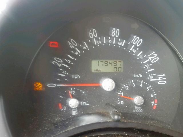 3VWCC21C5XM402769 - 1999 VOLKSWAGEN NEW BEETLE წითელი ფოტო 8