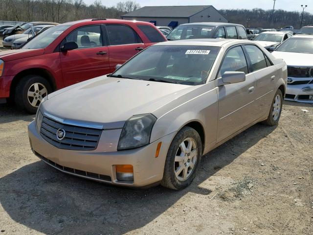 1G6DP567X50206712 - 2005 CADILLAC CTS HI FEA GOLD photo 2