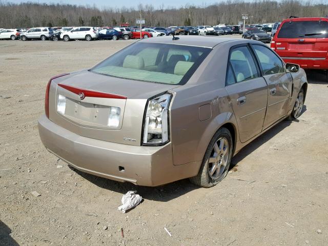 1G6DP567X50206712 - 2005 CADILLAC CTS HI FEA GOLD photo 4