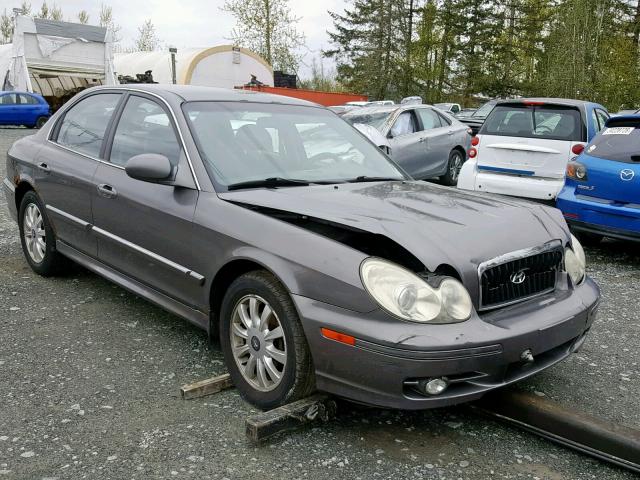 KMHWF25H22A730309 - 2002 HYUNDAI SONATA GL GRAY photo 1