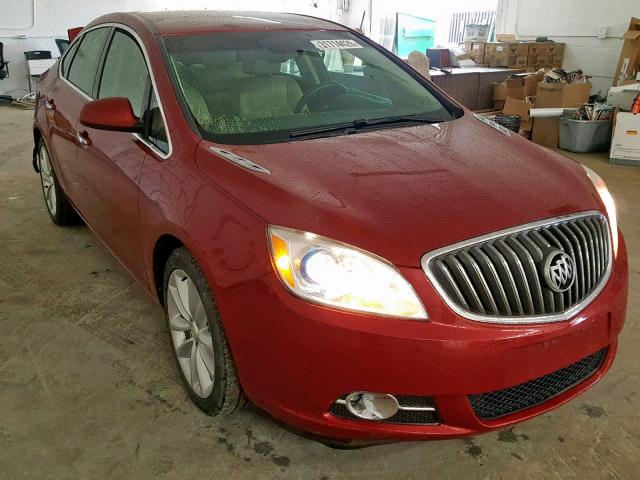 1G4PS5SKXC4142580 - 2012 BUICK VERANO RED photo 1