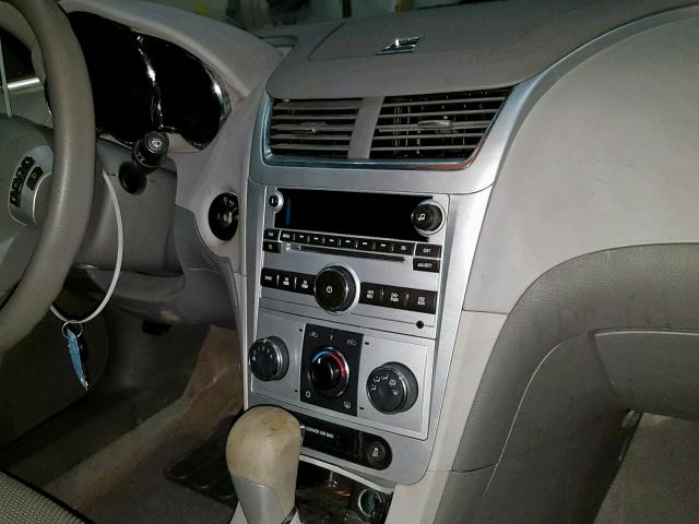 1G1ZB5E09CF335355 - 2012 CHEVROLET MALIBU LS WHITE photo 9