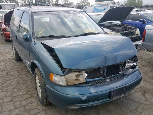 4N2DN11W2TD806847 - 1996 NISSAN QUEST XE GREEN photo 1