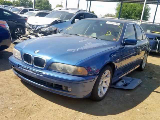 WBADT43423G031080 - 2003 BMW 525 I AUTO BLUE photo 2