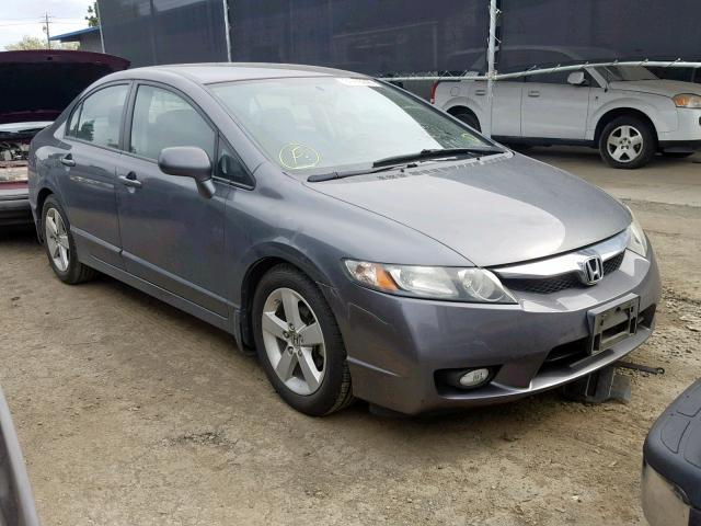 19XFA1F63AE025945 - 2010 HONDA CIVIC LX-S CHARCOAL photo 1