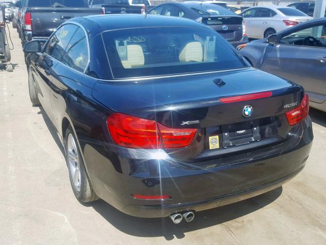 WBA3T1C55EPS98395 - 2014 BMW 428 XI SUL BLACK photo 3