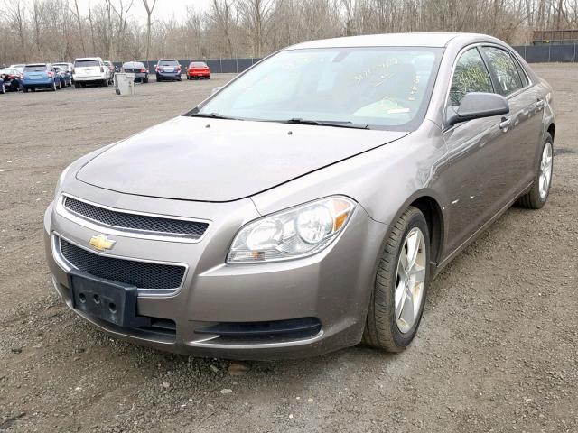 1G1ZA5E0XCF160813 - 2012 CHEVROLET MALIBU LS BROWN photo 2