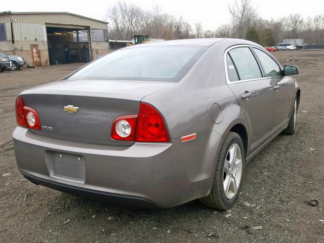 1G1ZA5E0XCF160813 - 2012 CHEVROLET MALIBU LS BROWN photo 4