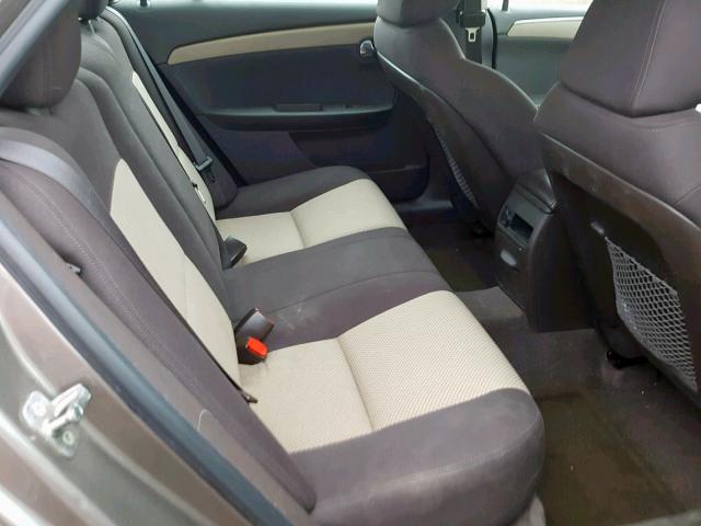 1G1ZA5E0XCF160813 - 2012 CHEVROLET MALIBU LS BROWN photo 6