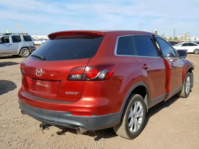 JM3TB2CV7D0411824 - 2013 MAZDA CX-9 TOURI RED photo 4