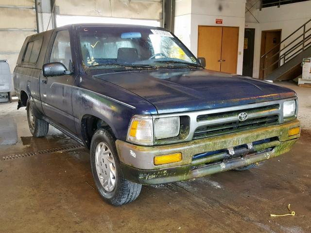 4TARN81A3PZ138504 - 1993 TOYOTA PICKUP 1/2 BLUE photo 1