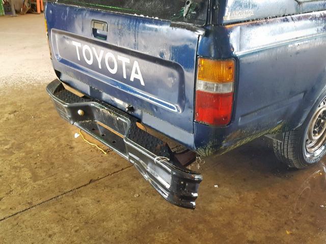 4TARN81A3PZ138504 - 1993 TOYOTA PICKUP 1/2 BLUE photo 9