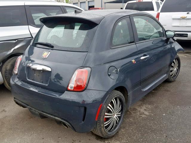 3C3CFFFHXHT669827 - 2017 FIAT 500 ABARTH CHARCOAL photo 4