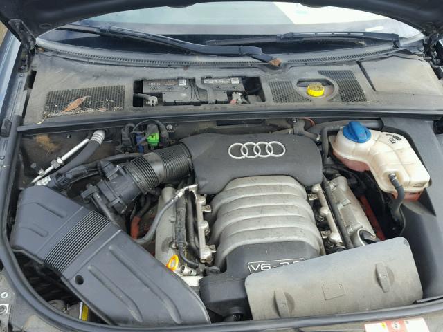 WAUAT48H45K007779 - 2005 AUDI A4 3.0 CAB GRAY photo 7