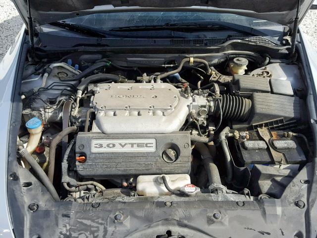 1HGCM66505A051671 - 2005 HONDA ACCORD EX SILVER photo 7