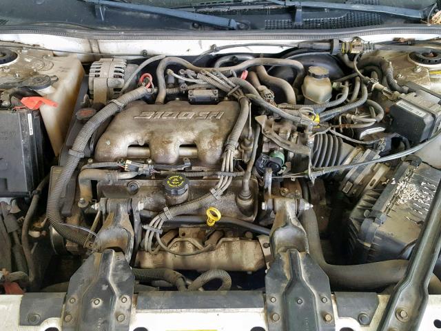 1G2WK52J61F102851 - 2001 PONTIAC GRAND PRIX WHITE photo 7