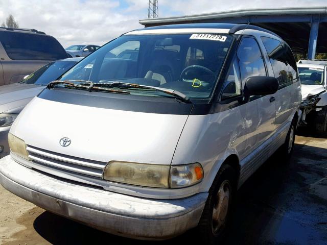 JT3AC12R0M0069908 - 1991 TOYOTA PREVIA LE WHITE photo 2