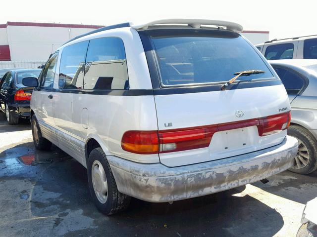 JT3AC12R0M0069908 - 1991 TOYOTA PREVIA LE WHITE photo 3