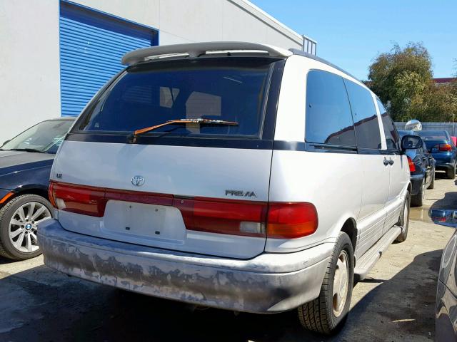 JT3AC12R0M0069908 - 1991 TOYOTA PREVIA LE WHITE photo 4