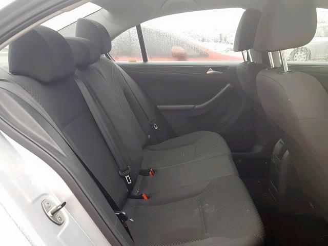 3VW2K7AJ3EM314150 - 2014 VOLKSWAGEN JETTA BASE 银色 照片 6