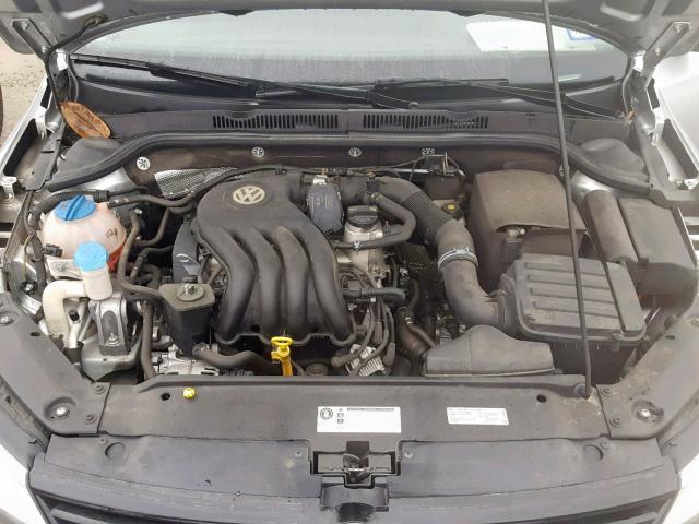 3VW2K7AJ3EM314150 - 2014 VOLKSWAGEN JETTA BASE 银色 照片 7