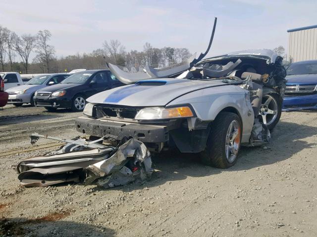 1FAFP4042XF127491 - 1999 FORD MUSTANG SILVER photo 2