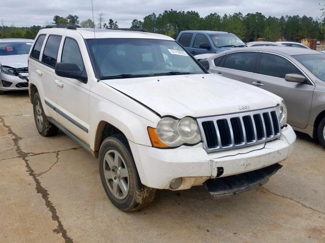 1J8GS48K28C186388 - 2008 JEEP GRAND CHER WHITE photo 1